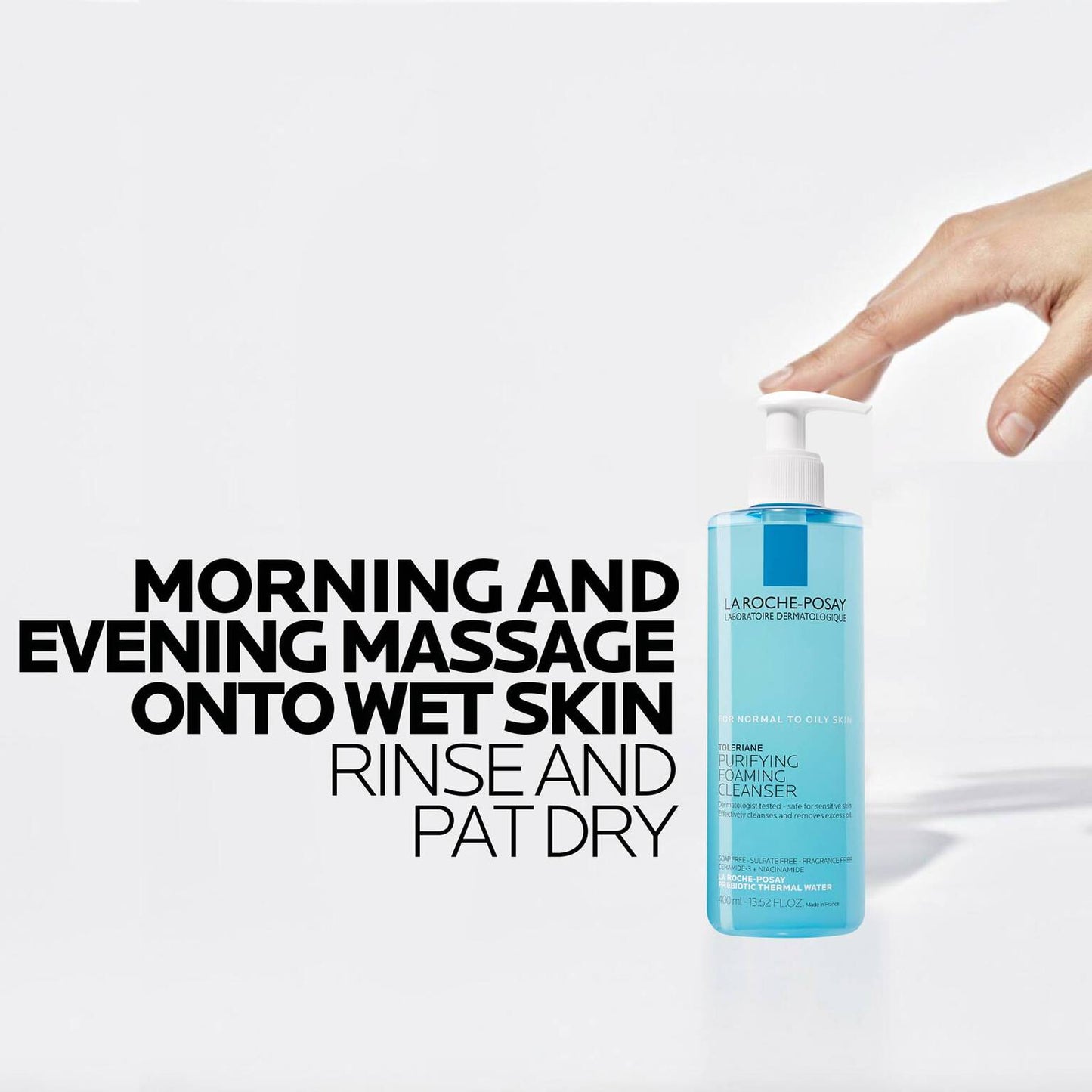 toleriane-purifying-foaming-face-wash-t1 La-Roche-Posay-Face-Cleanser-Toleriane-Purifying-Foaming-Cleanser-400ml-000-3337875545822-howto_REV-1500x1500.jpg